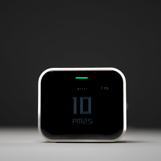 Qingping Air Monitor Lite | Detects CO2, PM2.5, PM10, Temperature, and Humidity